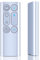TRUCKON Télécommande de rechange pour humidificateur d'air Dyson AM10, pièce NO.303117-01 966569-06 (argenté)