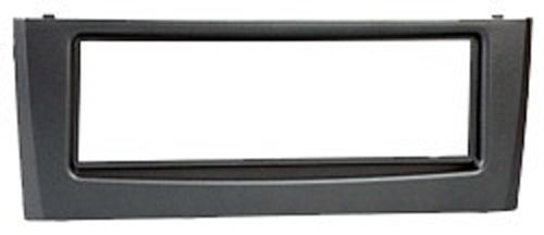 Autoleads FP-01-07/BK - Adattatore Singolo Mascherina Radio DIN per Fiat Grande Punto, Colore: Nero