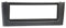 Autoleads FP-01-07/BK - Adattatore Singolo Mascherina Radio DIN per Fiat Grande Punto, Colore: Nero