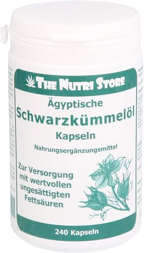 Schwarzkümmelöl Ägyptisch Kapseln 240 Stk.