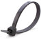 10 x Black Long Cable Ties 780mm x 9mm / Nylon Heavy Duty Wide Zip Tie