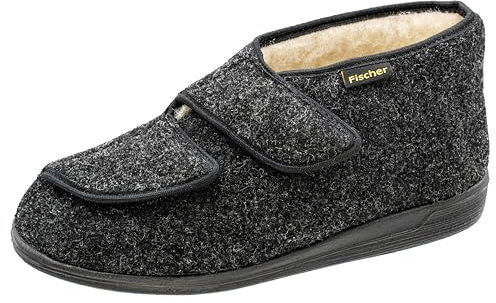 Fischer - Frank, Zapatillas Altas para Hombre, Negro Anthrazit 205, 42 EU