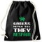 MoonWorks Turnbeutel Gamers never die they respawn Spruch Pixel Zocker 90er 80er Retro Gymbag schwarz unisize