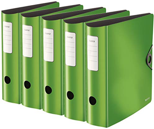 Leitz Qualitäts-Ordner ActiveSolid PP 8,2cm (5X Hellgrün)
