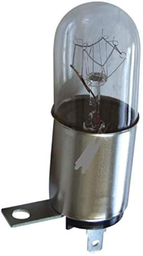ampoule base C avec crochet pour micro-onde et four 20w 240v 300 degrés longueur 7cm