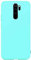 cuzz Funda para Xiaomi Redmi Note 8 Pro+(Protector de Pantalla de Vidrio Templado) Carcasa Silicona Suave Gel Rasguño y Resistente Teléfono Móvil Cover-Azul Claro