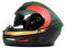 BHR Casco Integrale Moto con Doppia Visiera 814 RIDE | Casco Moto Integrale Omologato ECE con Visiera Doppia Antigraffio | Casco Moto Donna/Uomo con Sgancio Micrometrico | Green Storm (Opaco) | L