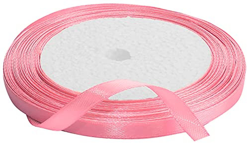 AERZETIX - C50441 - Satinband dekorativ glänzendes - 6mm x 22 meter - feige - kreative projekte nähkunst geschenkverpackung zur geburtstagsfeier