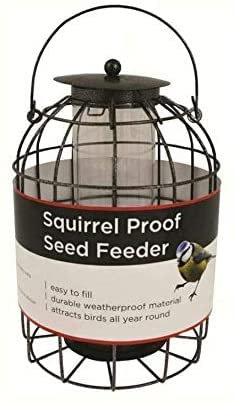 Redwood Leisure Bird Seed Feeder Squirrel Proof Feeding Station