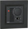Vemer VE789401 CELO INT - Termostato Elettronico a Manopola 2 Moduli, Compatibile con Scatole da Incasso Rotonde, Alimentazione 230V, Grigio Antracite/Bianco