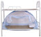 LIXIAOLIANSD Tente Moustiquaire Lit 1 Place, Tente Moustiquaire Pop Up, Grand Espace sans Installation, Adapté pour Dortoir éTudiant, Lit Simple (Color : Blue, Size : 190 * 90 * 100(cm))