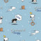 The Craft Cotton Co – Snoopy Circus Daredevil Peanuts Stoff, 0,5 Meter, 112 cm breit, 100 % Baumwolle, für Kinderzimmer, Quiltprojekte, Schneidern, Patchwork, Nähen