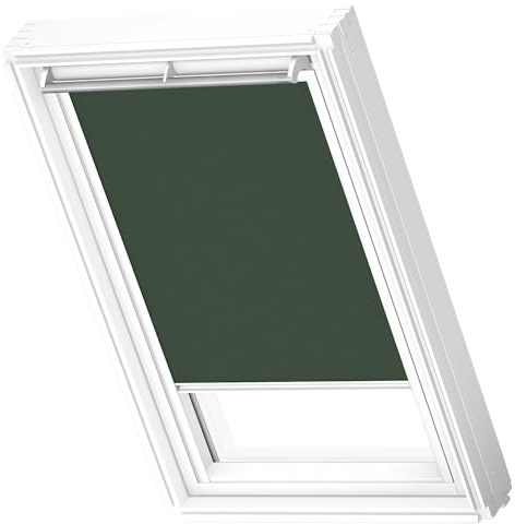 VELUX Original Nature Collection Roof Window Blackout Blind for C02, Forest, with White Guide Rail