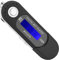 USB-MP3-Player, Tragbarer Digitaler MP3-Musikplayer, USB-Flash-Laufwerk mit UKW-Radio, mit LCD-Bildschirm, Kopfhörer Im Lieferumfang Enthalten (Schwarz)