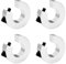 4 Pieces for Shark Deodorant Box (Original Flavor), Vacuum Freshener for Shark, Compatible with Shark Aromatherapy Replacement Filter Element for Az3002, Hz3002, Iz862h, Iz562h, 1541fc3000