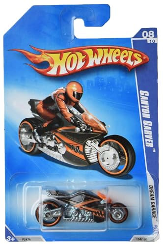 Hot Wheels Canyon Carver, Dream Garage '09 8/10 [Schwarz/Orange] 154/190