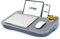 ISTUDYNITURE(Large) - Lap Desk with Cushion, Fits up to 17 in Laptop, Removable and Washable, for Bed, Couch, Home Office, Grayish Blue
