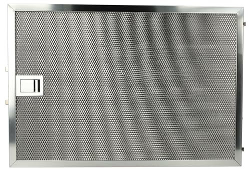 vhbw Filter Metal Grease Filter compatible with Miele DA5294W (2006-2013) Extractor Fan - 36.8 x 25.4 x 0.9cm stainless steel
