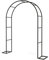 Metall Rosenbogen Gartenbogen Breite 80/120/140/180/200/233/240/286/300/350cm Pergola Torbogen Rankhilfe Kletterpflanzen Wetterfest Hochzeitsbogen (Size : Width 140x high 230cm(55x90in))