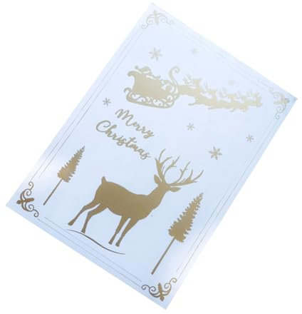 ABOOFAN Holz Weihnachtsschmuck Festliche Wohnkultur für Weihnachtsfeier