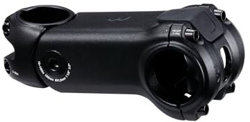 BBB Cycling ActionStem Fahrrad Vorbau - Gefedert - Für Rennrad, Gravelbike & E-Bike - 31.8mm - Verstellbar 0° bis +3.5° - Hohe Stoßdämpfung - Mehrere Fahrpositionen - Länge: 80mm - BHS-52