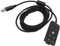 Adaptateur USB à 3,5 Mm, Carte Son Stéréo Externe avec Casque et Port Microphone pour Hyper X Cloud II