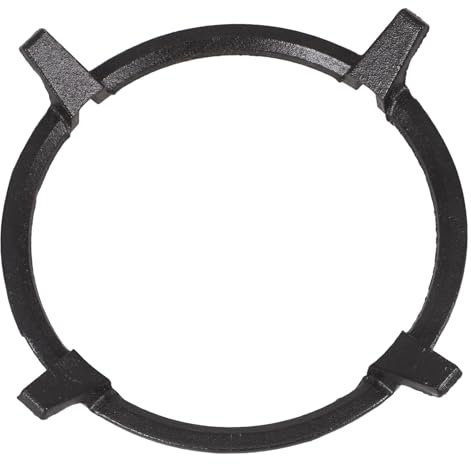 Gatuida Soporte para Wok Soporte para Caldero Soporte Superior para Ollas Soportes De Estufa Estante De La Cocina De Gas Estante De La Estufa Rejilla del Quemador Planchar Black