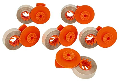 vhbw 6X Korrekturband kompatibel mit Olympia Standard, Standard 100, Standard 150, Standard 200 Schreibmaschine - Lift-Off System, 170 m