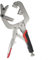 Heavy Duty 10 Inch Adjustable Welding Clamps, C Clamp Pliers for Secure Tube Holding