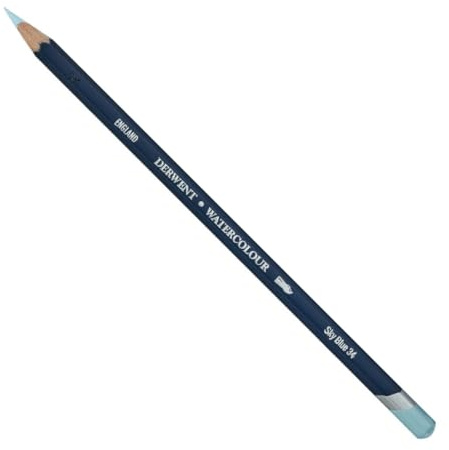 Derwent 34 Watercolour Pencil - Sky Blue