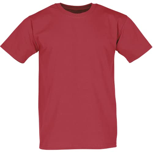 Fruit of the Loom - Classic T-Shirt 'Value Weight' - Men, Brick Red, Small