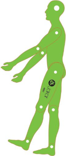 Template Male Human Silhouette moveable