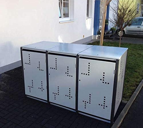 Mülltonnenverkleidung Mülltonnenbox Müllboxen Metall
