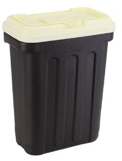 Maelson Dry Box Vorratsbehälter Futtertonne Elfenbein/schwarz 20kg