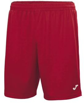 Joma - Athletic Short for Men Nobel - YL - Dry Fit with Drawstring and Pocket - Red