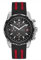 Guess Hommes Chronographe Quartz Montre avec Bracelet en Silicone W1047G1