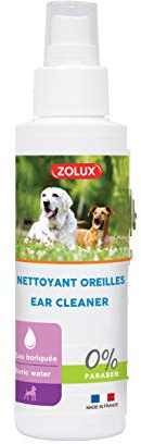 Zolux lozione per la pulizia della orecchie dei cani 100 ml