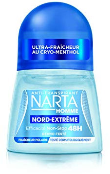 NARTA Herren Anti-Transpirant Nord Extrême Bille 50 ml – 1 Stück