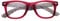 Zippo Gafas de lectura, hechas con un marco de líneas blandas, ideal para hombres y mujeres, diopter +1.50, color rojo, varillas justas