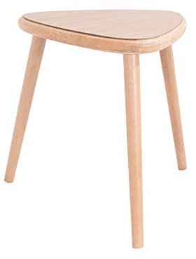 Mehl-Wohnideen Satztisch „Kidney“ Retro Couchtisch, Kaffeetisch, Blumentisch (Tisch klein)