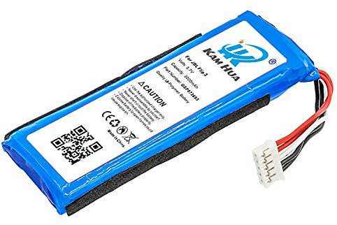 Flip 3 Battery Replacement for JBL Flip 3, JBLFLIP3GRAY, (3.7V, 3000mAh, GSP872693 Battery)