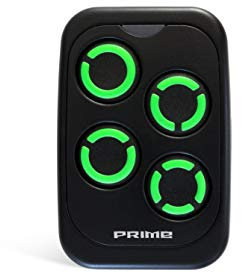 Universal Handsender Prime 433-868 MHz Fernbedienung Garagentoröffner Garagentor (Grün)