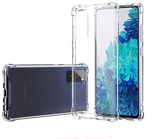 Totill Cover per Samsung Galaxy S20 FE/S20 Fe 5G Custodia, [Anti-Giallo] [Ultra Sottile] [Antiurto] [Protezione da Caduta] Silicone TPU Custodia per Samsung Galaxy S20 Fe 5G Case Funda- Trasparente