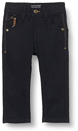 MINYMO Jungen Jeans Stretch Slim fit Pants, Blue Night, 92