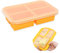 Jumbo Ice Cube Tray with Lid, Silicone Freezing Tray, Baby Food Freezer Trays, Souper Cubes Silicone for Soup Sauce Meal Prep,300ml Portion (1)