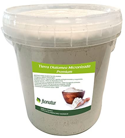 Tierra diatomea micronizada Natural 1,5kg, múltiples usos, Tratamiento eficaz contra Insectos y Fertilizante Natural