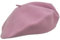 MELEGARI Baskenmütze für Damen, 100 % Wolle, Roma Beret, hergestellt in Italien, Altrosa 52, One size