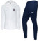 Nike Mens Tracksuit Paris Saint-Germain Strike, White/Midnight Navy/Midnight Navy, DJ8483-101, L