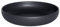 Table Passion - Assiette creuse Uno noir 22 cm (lot de 6)