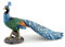 LICHENGTAI Pfau Figurine Statue Pfau Modell Skulptur Realistische Peacock Desktop Ornamente Dekorationen Tisch Mittelstücke für Home Wohnzimmer Geschenke